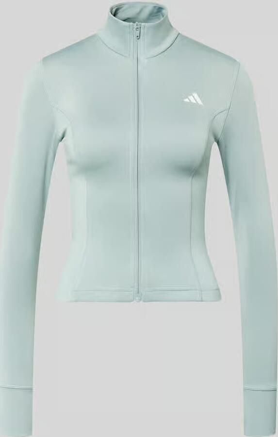 Adidas Sportswear Slim fit trainingsjack met ritssluiting