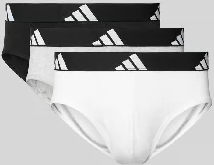 Adidas Sportswear Slip Active Flex Cotton elastisch logoband schuurvrij draagcomfort zonder opening (Set van 3) - Foto 7