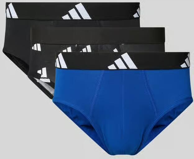 Adidas Sportswear Slip Active Flex Cotton elastisch logoband schuurvrij draagcomfort zonder opening (Set van 3) - Foto 6