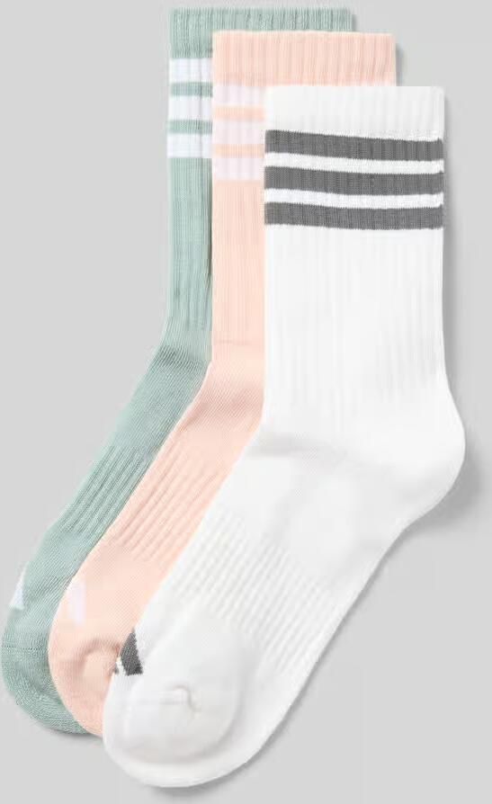 Adidas Sportsokken Chaussettes 3 Stripes Cushioned lot de 3 confort optimal