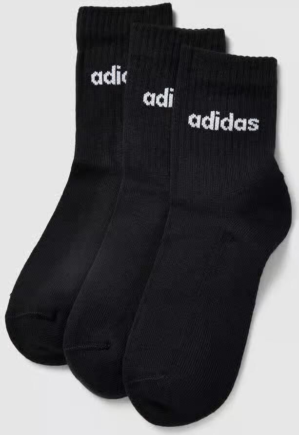 Adidas Sportswear Cushion Linear Crew Sokken (3 Pack) Lang Kleding black black black maat: 43-45 beschikbare maaten:37-39 40-42 43-45 - Foto 4