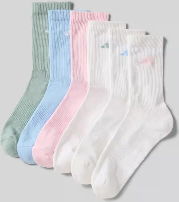 Adidas Sportswear Sokken met logo in een set van 6 paar