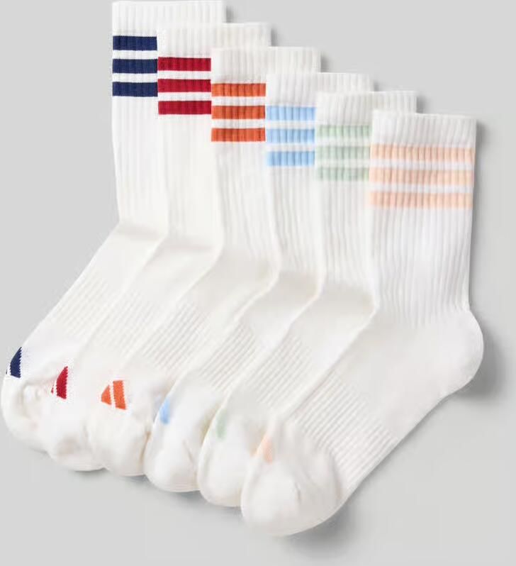 Adidas Sportswear Sokken met logo in een set van 6 paar