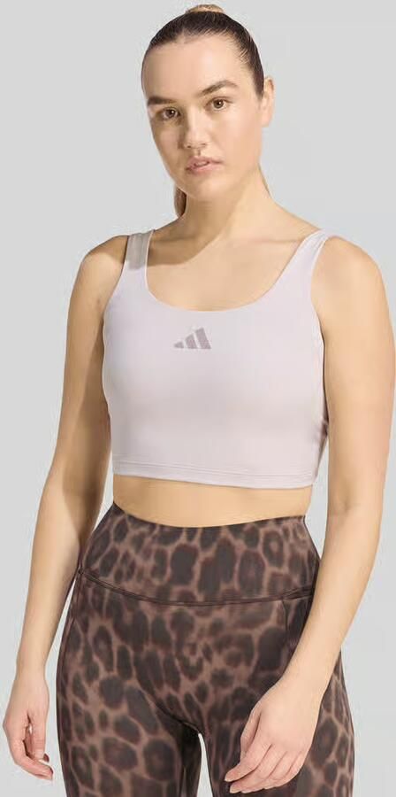 Adidas Sportswear Sport-bh met logoprint en detail op de rug - Foto 6