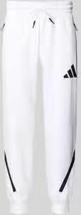 Adidas Teamwork Geïnspireerde Witte Sportieve Broek White Heren - Foto 12