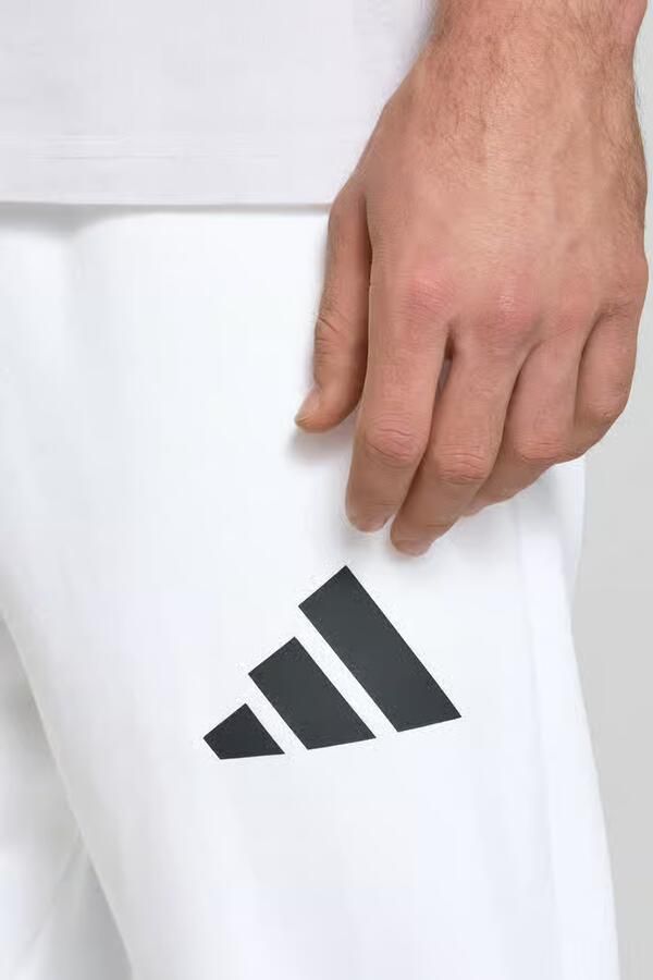 Adidas Teamwork Geïnspireerde Witte Sportieve Broek White Heren - Foto 5