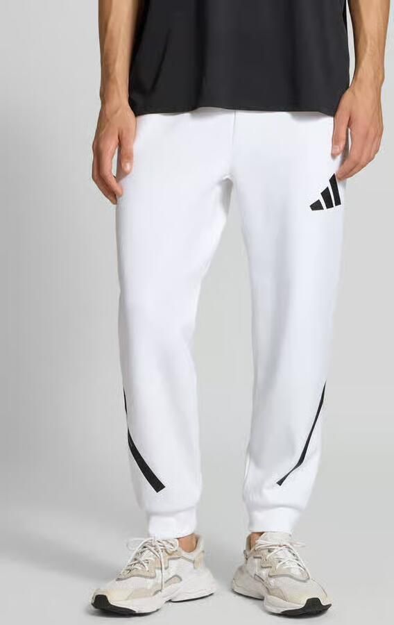 Adidas Teamwork Geïnspireerde Witte Sportieve Broek White Heren - Foto 14