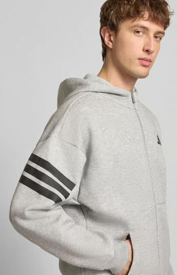 Adidas Sportswear Sweatjack met capuchon en logo - Foto 2
