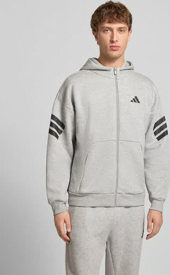 Adidas Sportswear Sweatjack met Capuchon en Logo - Foto 2
