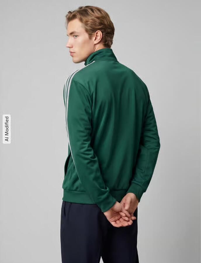 Adidas Sportswear Sweatjack met contraststrepen - Foto 3