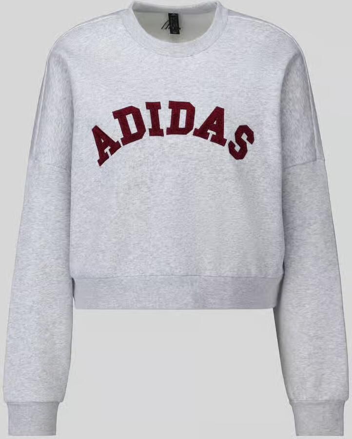 Adidas Sportswear Sweatshirt met contrasterende logo-opschrift