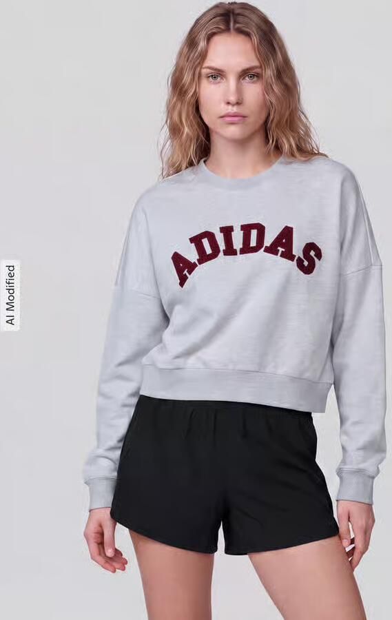 Adidas Sportswear Sweatshirt met contrasterende logo-opschrift - Foto 8