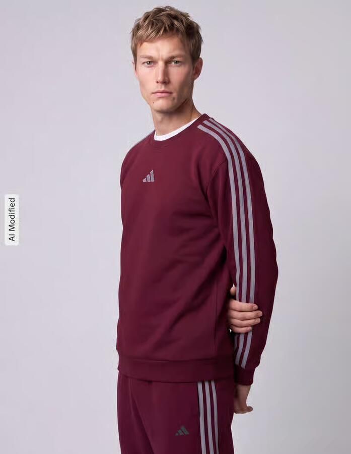 Adidas Sportswear Sweatshirt met contraststrepen - Foto 2