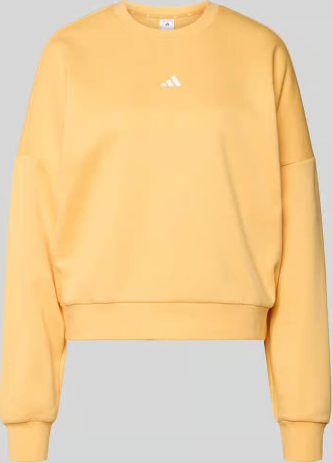 Adidas Sportswear Sweatshirt met logo en ronde hals