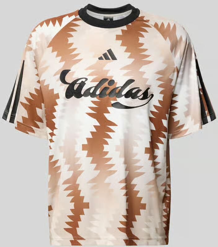 Adidas Sportswear T-shirt met all-over motief regular fit