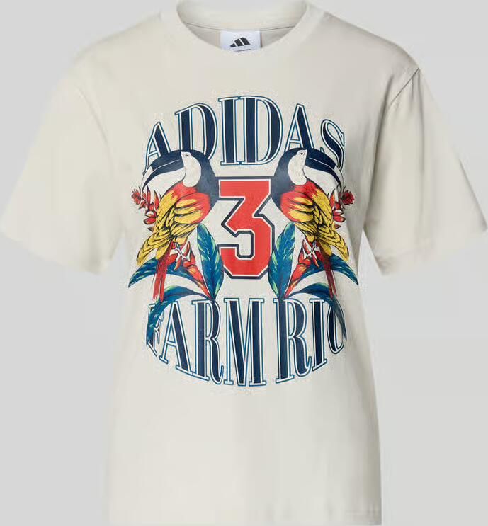 Adidas Sportswear T-shirt met labelprint