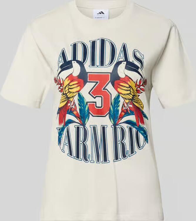 Adidas Sportswear T-shirt met labelprint - Foto 2