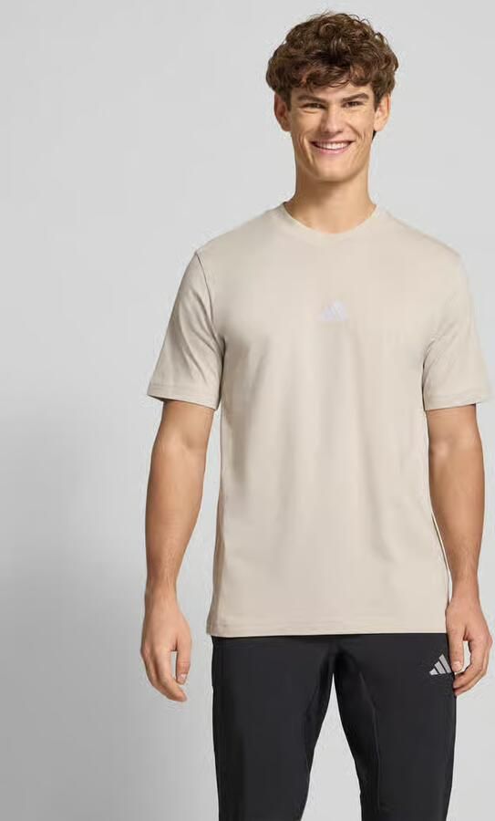 Adidas Sportswear Regular fit t-shirt van puur katoen model 'M SL SJ T' - Foto 6