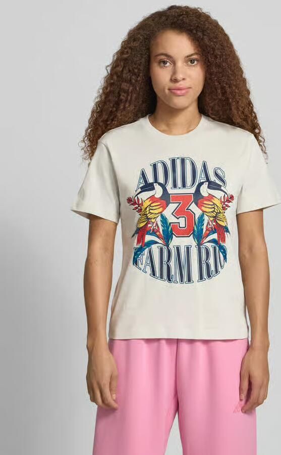 Adidas Sportswear T-shirt met labelprint - Foto 3