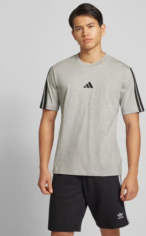 Adidas Essentials 3-Stripes Single Jersey T-shirt - Foto 4
