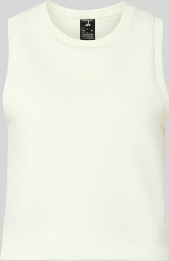 Adidas Sportswear Top met labelprint en ronde hals
