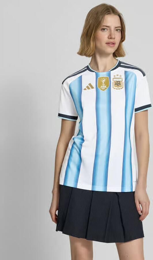Adidas T-shirt Korte Mouw T-shirt Argentina manches courtes blanc - Foto 8
