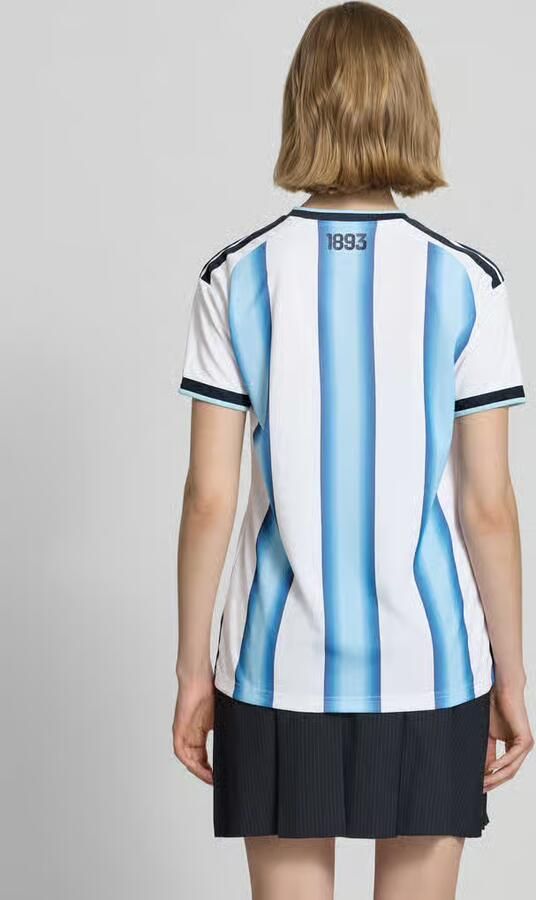 Adidas T-shirt Korte Mouw T-shirt Argentina manches courtes blanc - Foto 7