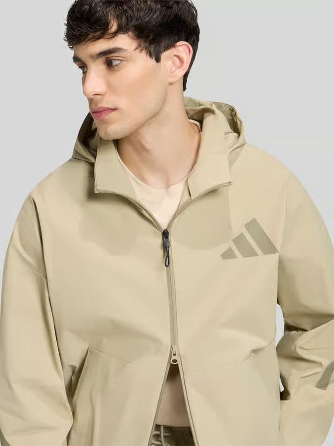 Adidas Sportswear trainingsjack met capuchon en logoprint - Foto 7
