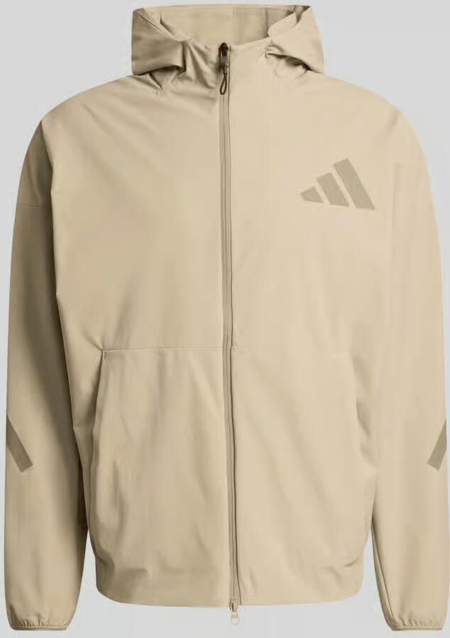 Adidas Sportswear trainingsjack met capuchon en logoprint - Foto 8
