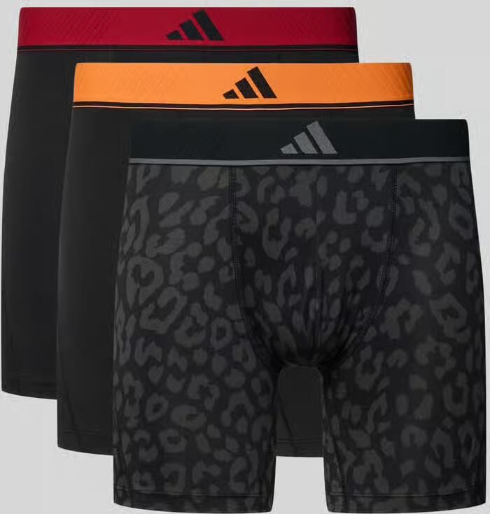 Adidas Sportswear Trunks in een set van 3 met elastische band met logo - Foto 2