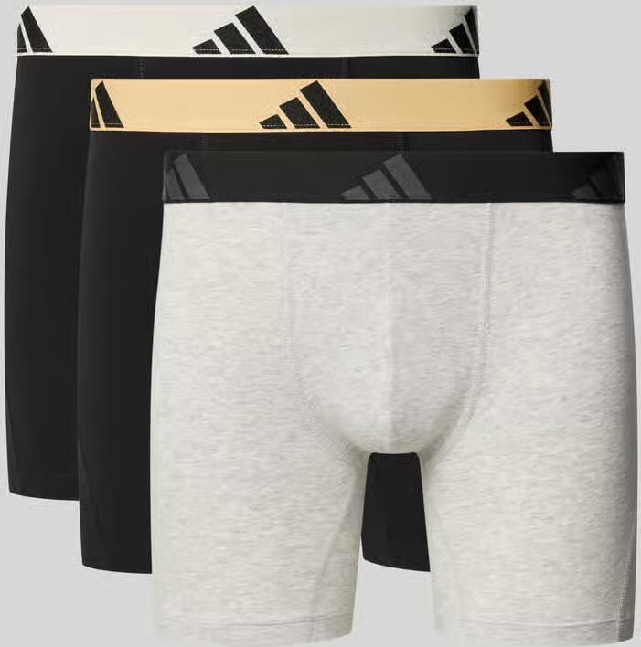Adidas Sportswear Trunks in set van 3 van katoenmix - Foto 2