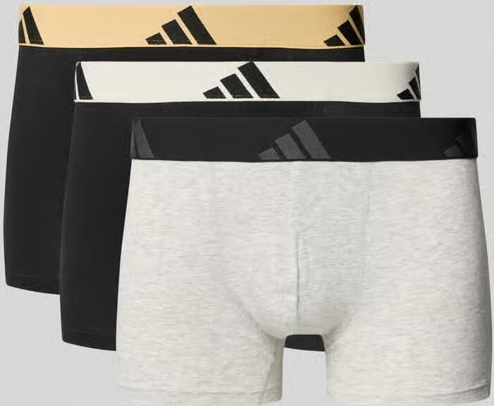 Adidas Sportswear Trunks in set van 3 van katoenmix - Foto 2