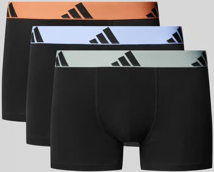Adidas Sportswear Trunks in set van 3 van katoenmix - Foto 2