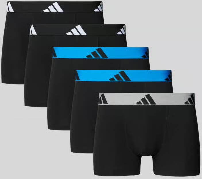 Adidas Sportswear Trunks van katoenmix in een set van 5 - Foto 3