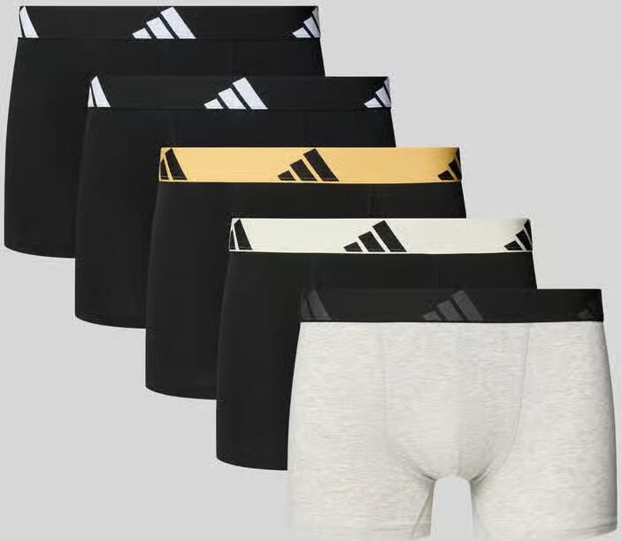 Adidas Sportswear Trunks van katoenmix in een set van 5 - Foto 2