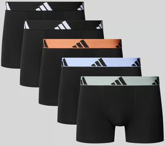 Adidas Sportswear Trunks van katoenmix in een set van 5 - Foto 2