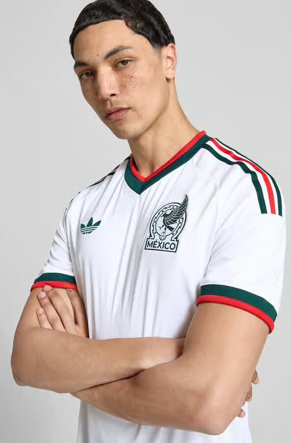 Adidas Originals Mexico 2026 Away Shirt Wit- Heren Wit - Foto 4