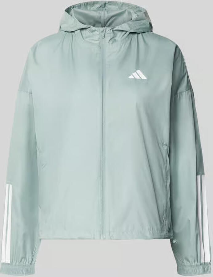 Adidas Sportswear Windbreaker met capuchon en logo