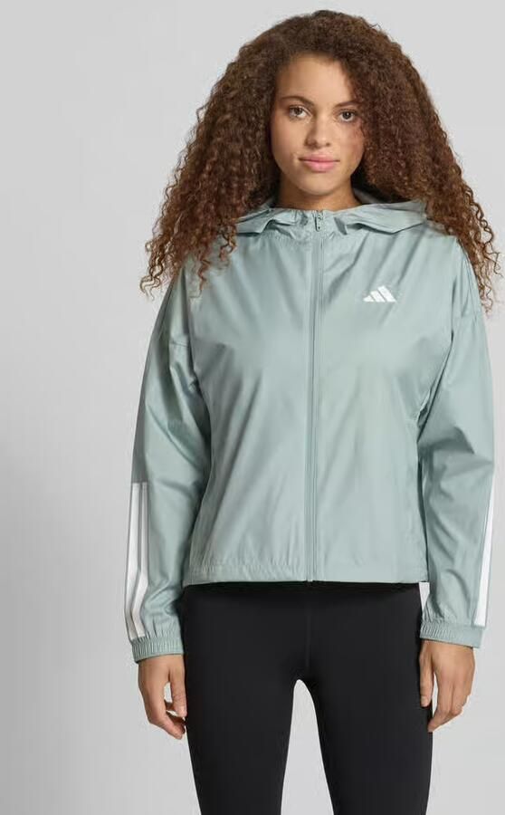 Adidas Sportswear Windbreaker met capuchon en logo - Foto 3