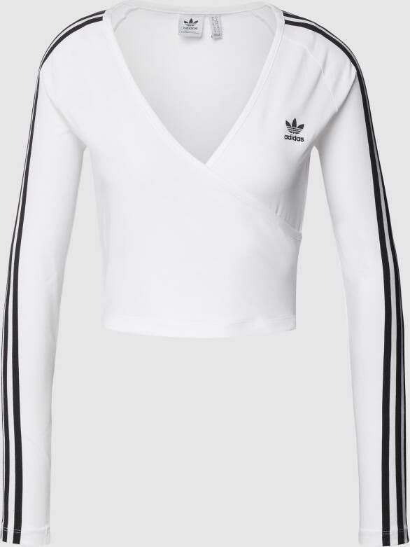Adidas Originals Shirt met lange mouwen ADICOLOR CLASSICS CROPPED LONGSLEEVE