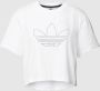 Adidas Originals Logoplay Cropped Tanktop T-shirts Kleding white maat: L beschikbare maaten:XS L - Thumbnail 3