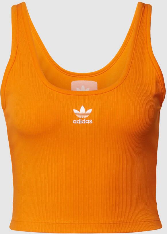 Adidas Originals Sleeveless Tops Oranje Dames