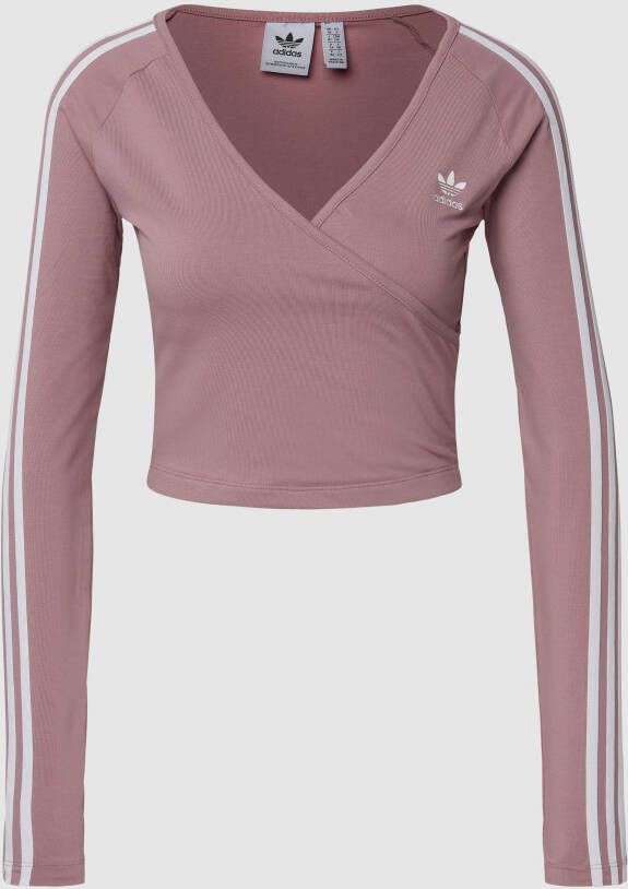 Adidas Originals Shirt met lange mouwen ADICOLOR CLASSICS CROPPED LONGSLEEVE