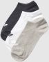 Adidas Originals Adicolor Trefoil Liner Sneakerr Sokken Kort Kleding black medium grey heather white maat: 39-42 beschikbare maaten:39-42 43-46 - Thumbnail 8