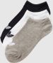 Adidas Originals Adicolor Trefoil Liner Sneakerr Sokken Kort Kleding black medium grey heather white maat: 39-42 beschikbare maaten:39-42 43-46 - Thumbnail 4