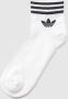 Adidas Originals Adicolor Trefoil Ankle Sokken (3 Pack) Middellang Kleding white black maat: 35-38 beschikbare maaten:35-38 39-42 43-46 - Thumbnail 1