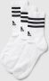 Adidas Perfor ce sportsokken set van 3 wit zwart Katoen 46-48 - Thumbnail 2
