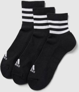 Adidas Sportswear 3-Stripes Cushioned Sportswear Mid-Cut Sokken 3 Paar