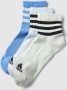 Adidas Sportswear 3-Stripes Cushioned Sportswear Mid-Cut Sokken 3 Paar - Thumbnail 1