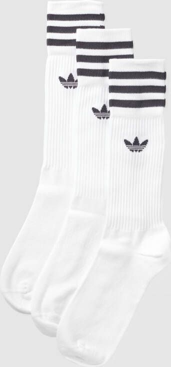 Adidas Originals Adicolor High Crew Sokken (3 Pack) Kort Kleding w white maat: 39-42 beschikbare maaten:39-42 43-46 35-38